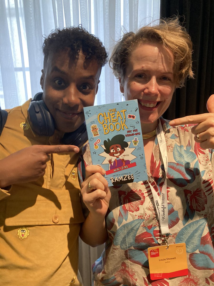 Shin UltraRam (@ramzeerawkz) on Twitter photo Had a swell time talking comics afternoon at <a href="/thebookseller/">The Bookseller</a> #KidsConf and checking out all the awesome speakers & running into <a href="/Louiestowell/">Louie Stowell</a> Had a swell time talking comics afternoon at <a href="/thebookseller/">The Bookseller</a> #KidsConf and checking out all the awesome speakers & running into <a href="/Louiestowell/">Louie Stowell</a>