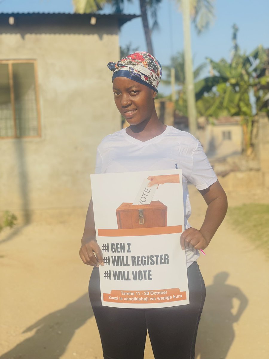 SheilaMchamba's tweet photo. #IGenZ
#IwillRegister
#IWillVote https://t.co/uJjCkumTfa