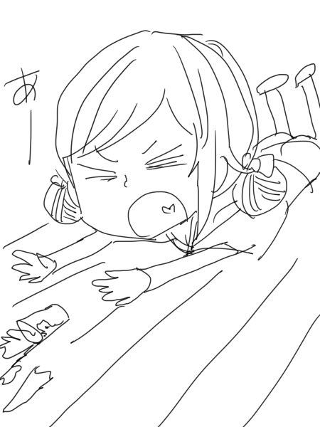 とりとらじお聴きながらの落書きは気持ちいいから。 