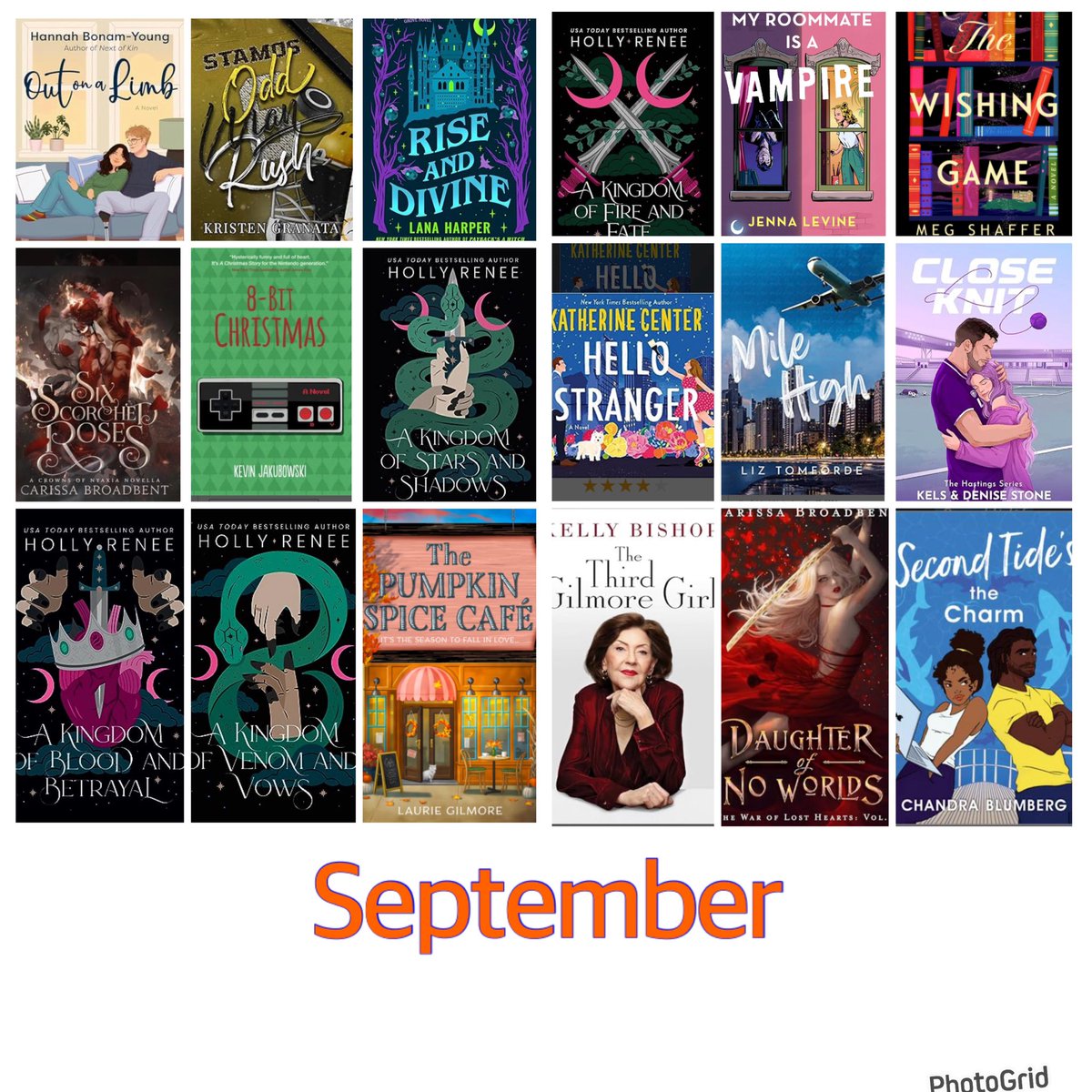 _uhhmanduh's tweet photo. September Reads https://t.co/WsBqziqB5q