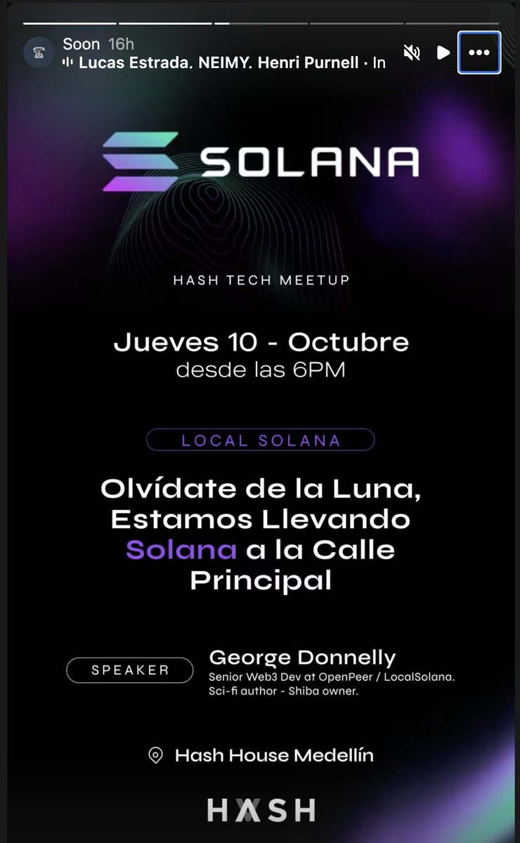 Looking forward to talking about <a href="/LocalSolana/">LocalSolana</a> and <a href="/openpeer_xyz/">OpenPeer</a> at <a href="/HASHHOUSECLUB/">Hash House Club</a> in a couple weeks.

Should be a blast!