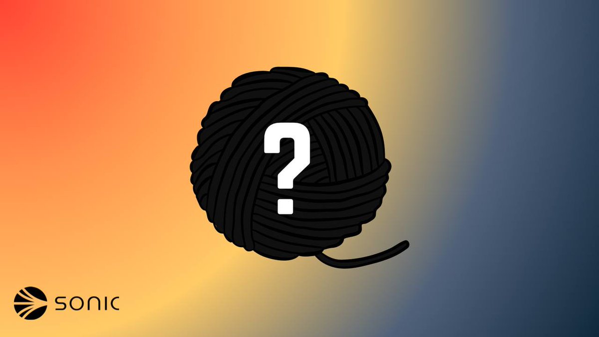 What could it be 👀

$FTM $S $**** #Soonic