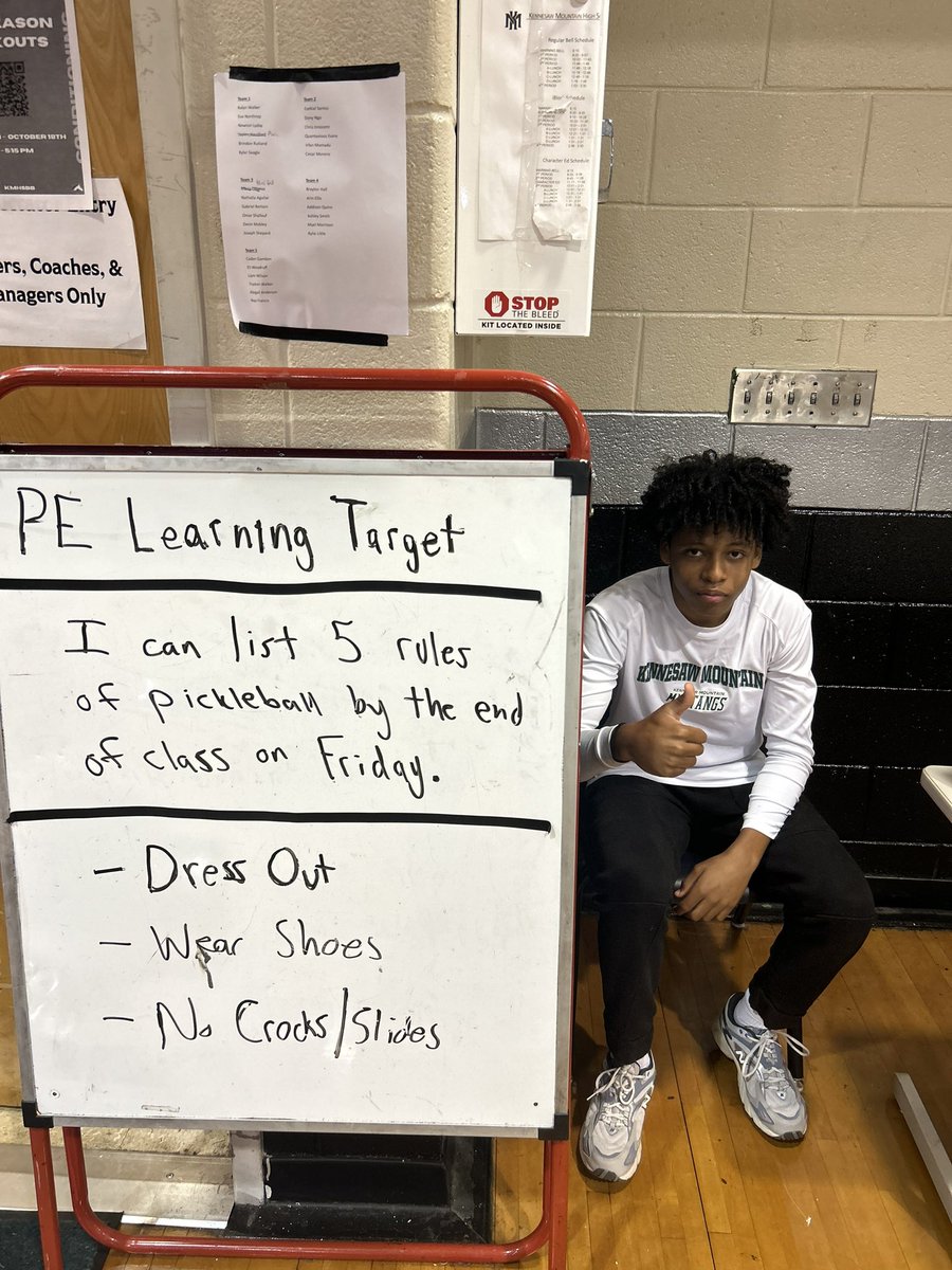 PICKLEBALL WEEK‼️ <a href="/TylerWilson2028/">Tyler Wilson 2028 QB</a> is excited. #CobbHPE #StayOutOfTheKitchen