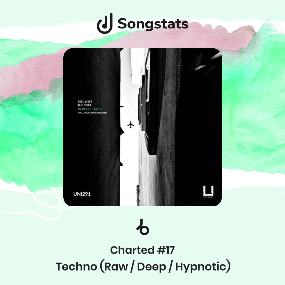 Songstats (@songstatsapp) on Twitter photo <a href="/TheSouthernReal/">The SouthernOfficial</a> Love your new release!! "Perfect Dark - The Southerns Groove Mix" reached #17 in the Techno (Raw / Deep / Hypnotic) Charts on Beatport! <a href="/TheSouthernReal/">The SouthernOfficial</a> Love your new release!! "Perfect Dark - The Southerns Groove Mix" reached #17 in the Techno (Raw / Deep / Hypnotic) Charts on Beatport!