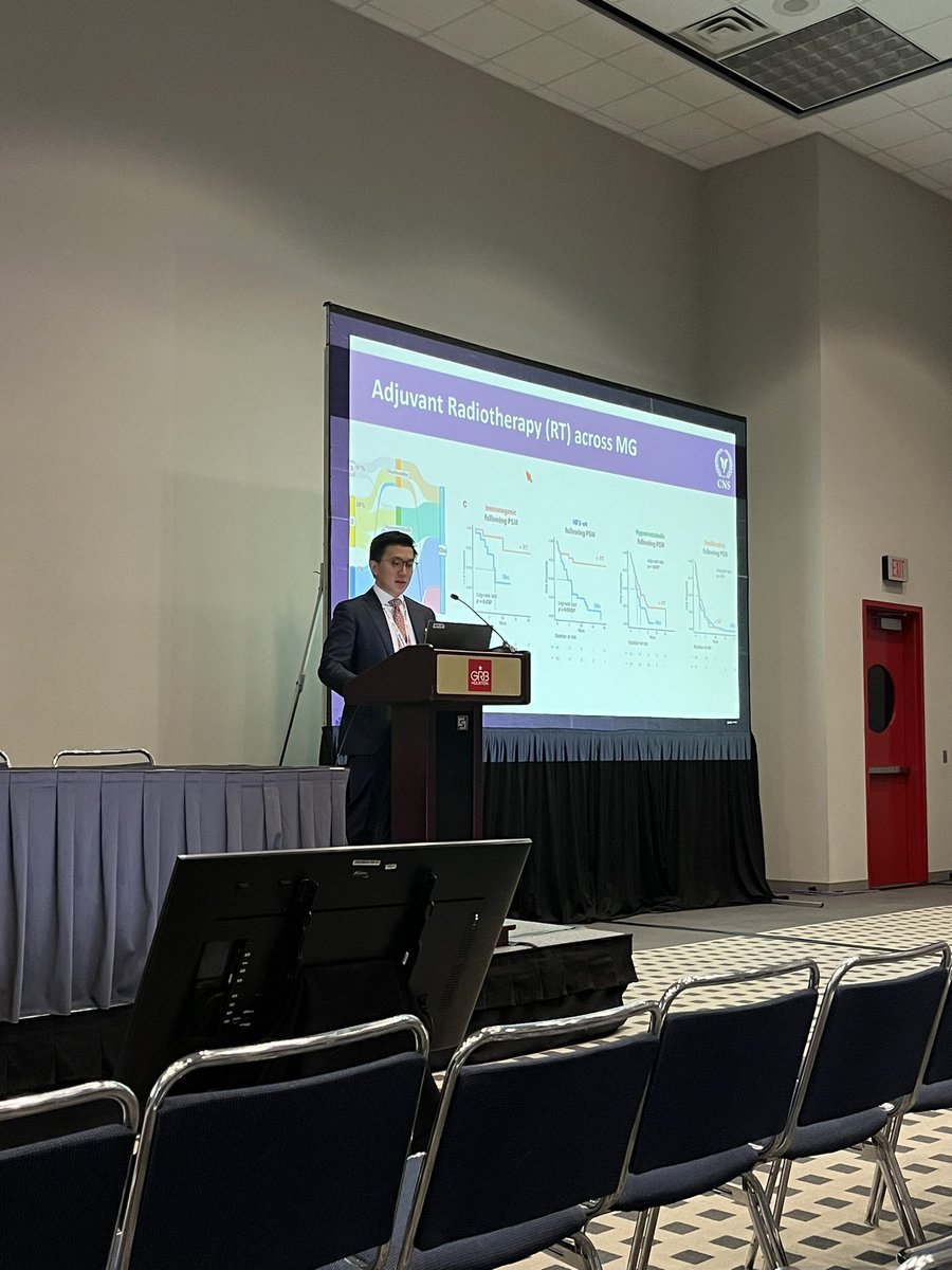 <a href="/justinzw/">Justin Z. Wang</a> podium presentation for his late breaking abstract <a href="/CNS_Update/">CNS</a> 2024 on #meningioma #biomarkers &amp; #predictors of #treatment #response
Mentorship <a href="/gelarehzadeh/">gelareh-zadeh</a> <a href="/UofTNeuroSurge/">University of Toronto Neurosurgery</a> <a href="/UHN_Surgery/">UHN Sprott Department of Surgery</a> <a href="/UHN_Research/">UHN Research</a> <a href="/KBI_UHN/">Krembil Brain Institute</a> <a href="/PMResearch_UHN/">Princess Margaret Cancer Centre Research</a>