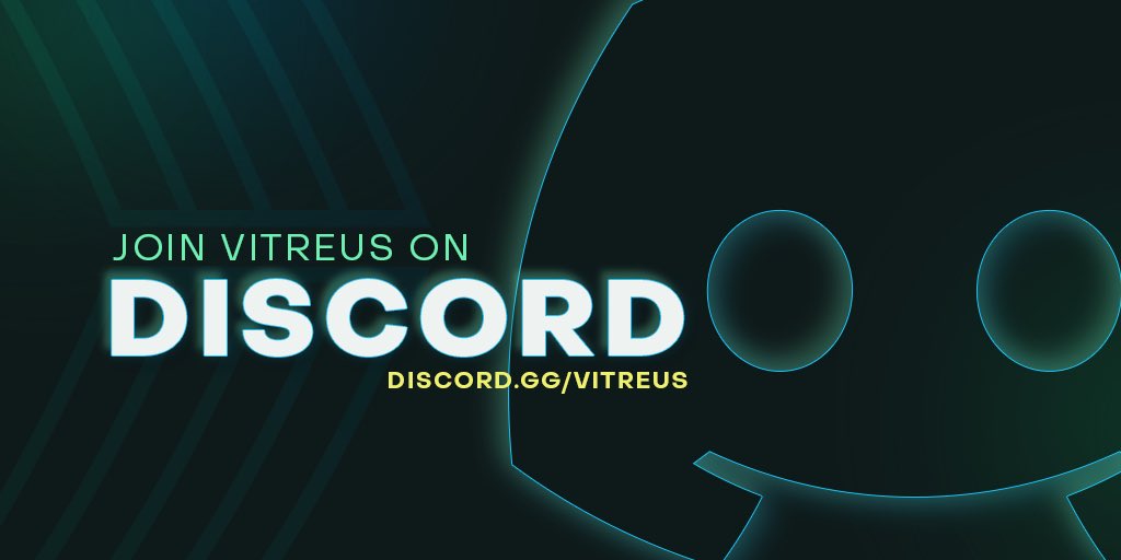Join the Vitreus Discord for the latest updates, deep dives, and a vibrant community of blockchain enthusiasts and innovators. 

Let’s shape the future together! 🔗