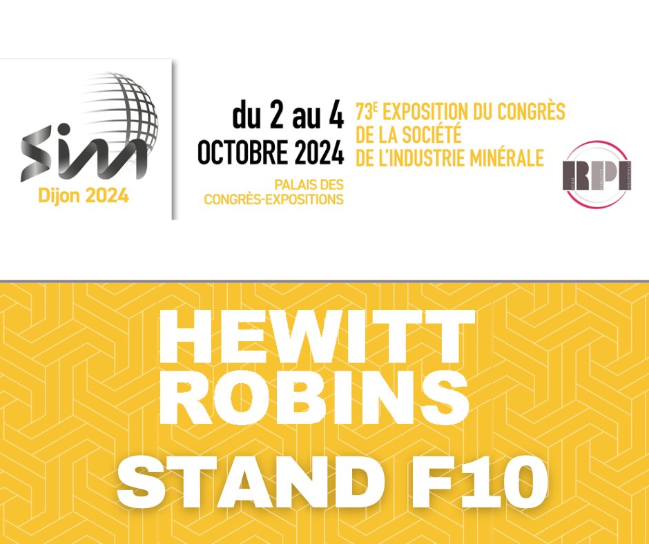 This week we will be exhibiting at the SIM 2024 exhibition in Dijon, France, from Wednesday, 2nd October to Friday, 4th October 2024.

We invite all attendees to visit us at Stand F10, where our team will be showcasing our latest solutions.

#SIM2024 #SIMexpo #Minerals