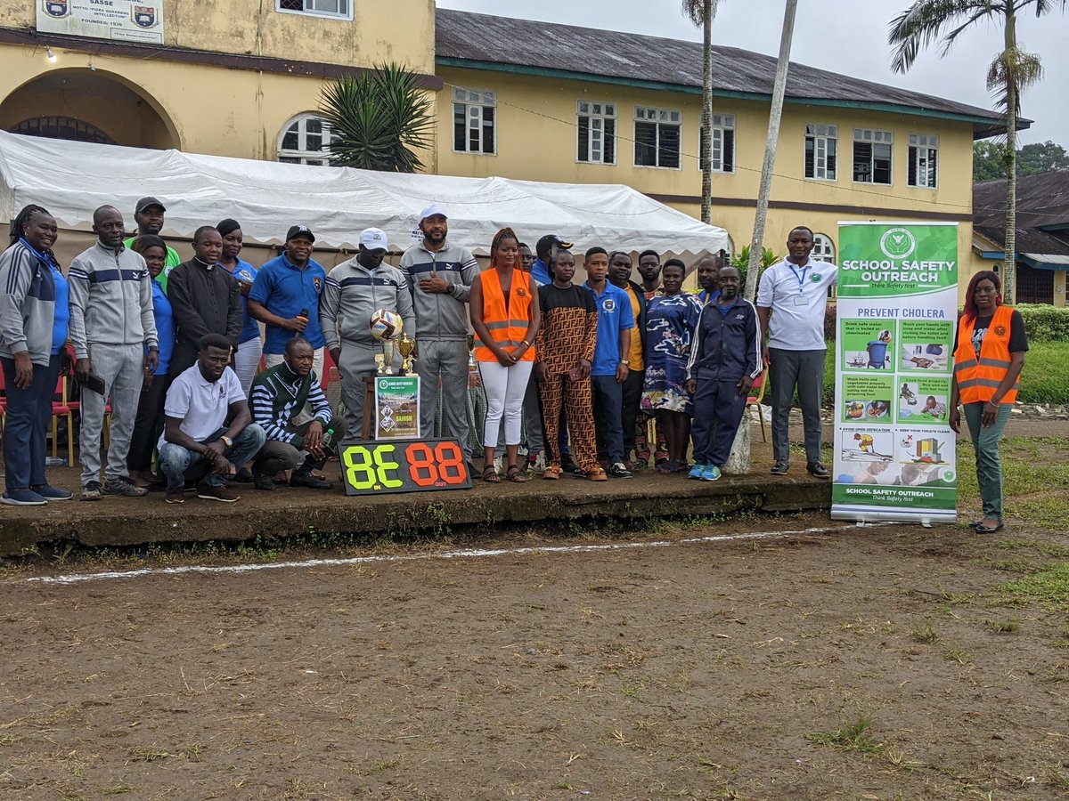 SchoolSafetyO_'s tweet photo. SCHOOL SAFETY OUTREACH AND THE PROMOTION OF SOCIAL COHESION THROUGH SPORTS IN SCHOOLS
@FIFAcom @FecafootOfficie @UNESCO @UNICEF @GlobalGiving @benevity https://t.co/03utWtpiWe