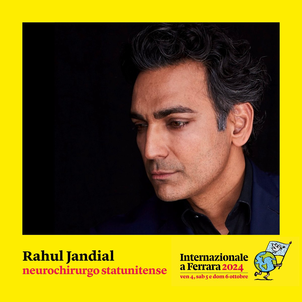 Rahul Jandial è un neurochirurgo e neuroscienziato statunitense, fondatore dell'International neurosurgical children's association. A Ferrara parlerà dell'incredibile potere dei sogni. Per aggiornamenti iscriviti alla newsletter del festival: intern.az/1z5o