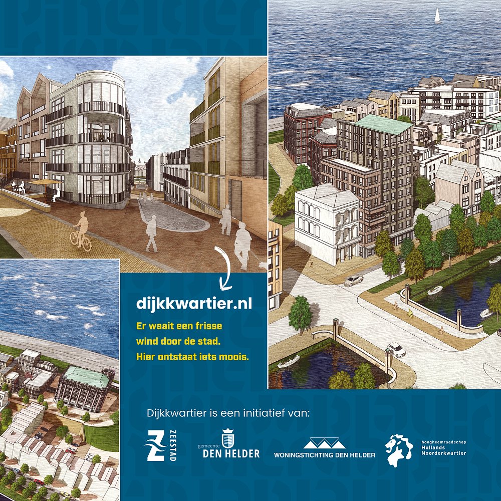 Wil je meer weten over de toekomst van het Dijkkwartier? Kom naar de inloopbijeenkomst! Komende woensdag van 17.00 tot 19.00 uur, in ons stadhuis. Er is geen vast programma, u kunt gewoon binnenlopen. Aanmelden is niet nodig. Kijk voor meer informatie op obi41.nl/yckuj6d8.