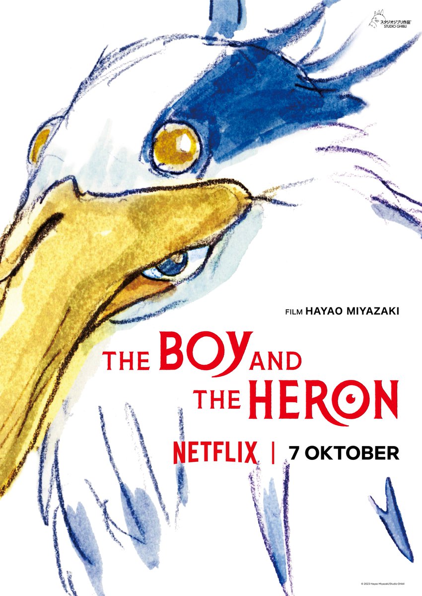 NetflixID's tweet photo. Siap-siap untuk memasuki dunia misterius sutradara pemenang Oscar, Hayao Miyazaki 🪽✨ FILM THE BOY AND THE HERON tayang 7 Oktober di Netflix! https://t.co/7Ots2aKPwP