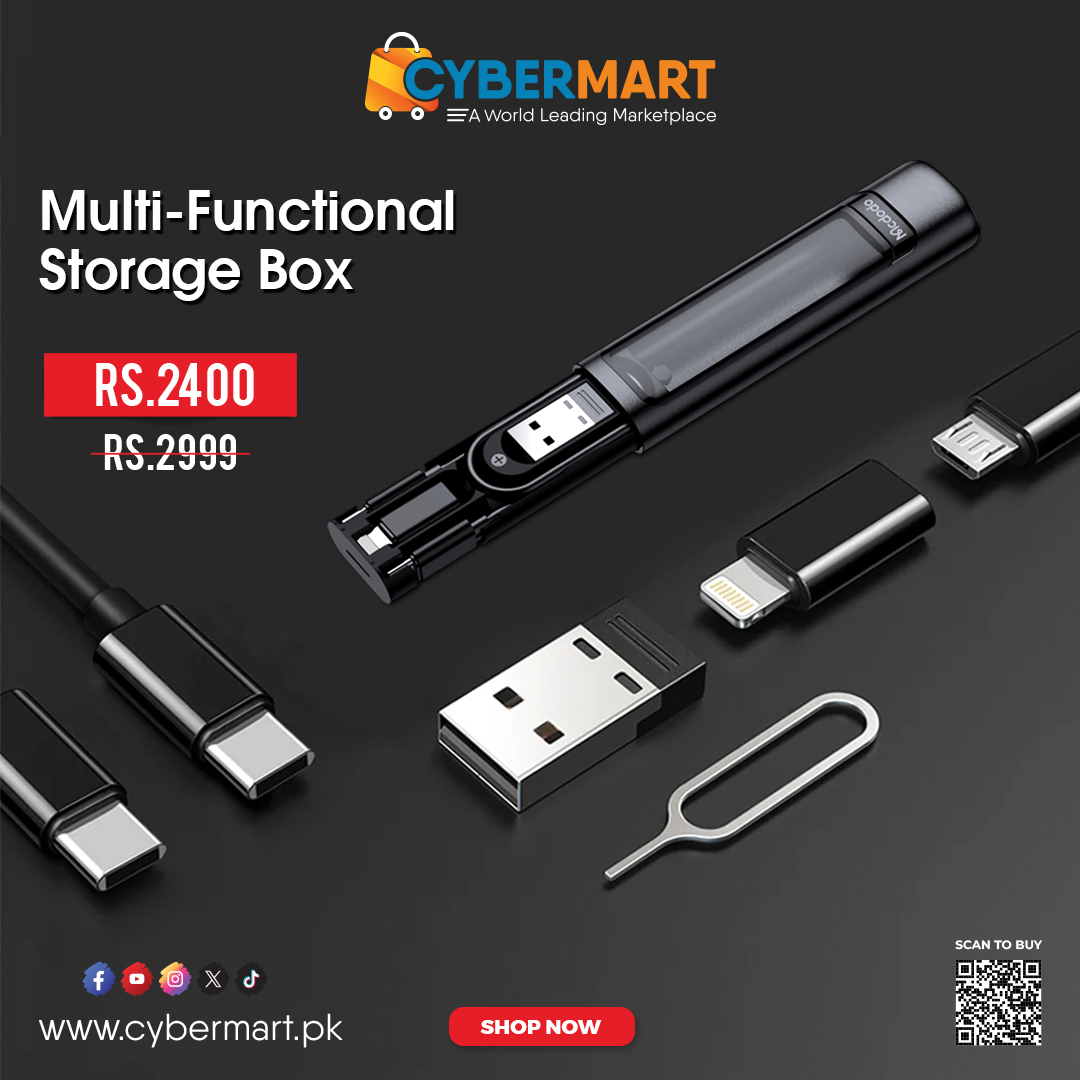 cybermartpak's tweet image. 🎒 Your Tech Essentials, All in One Box!
Keep your adapters, USB drives, and SIM ejectors safe and within reach! 💼

🛒 Shop Now: cybermart.pk/MCDODO-Multi-F…

#MultiFunctionalBox #StorageSolutions #CyberMartpk #OrganizeYourTech #CyberMartPakistan #OnlineShoppingPK