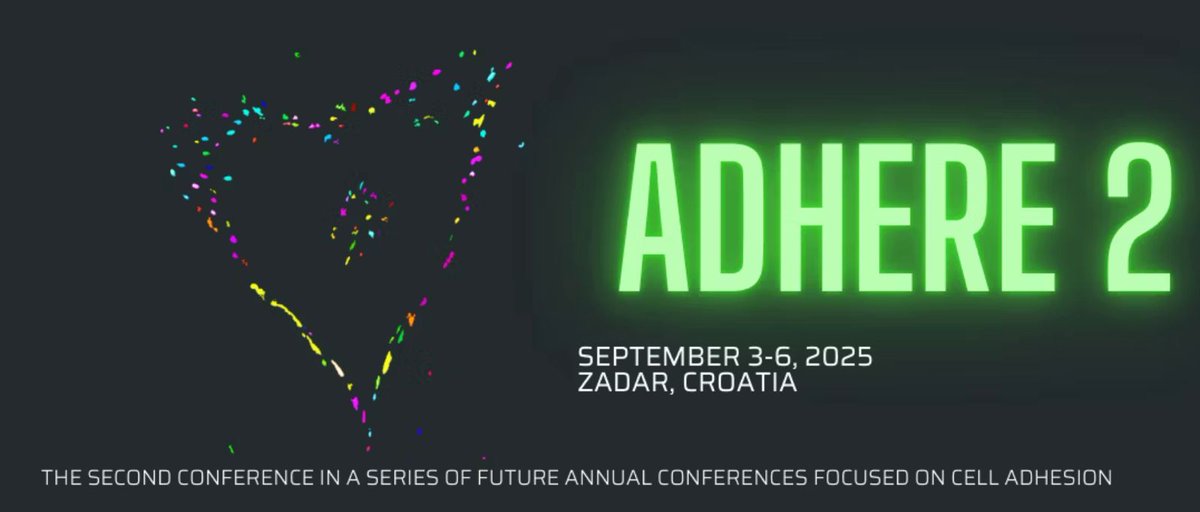 Ben Goult (@bengoult) on Twitter photo After the great success of Adhere1 last September, <a href="/ambriovic/">Andreja Ambriović Ristov</a>, <a href="/KostourouVasso/">Vasso Kostourou</a> and myself are excited to announce that Adhere2 will go ahead next September.
3rd-6th September 2025 in beautiful Zadar, Croatia. After the great success of Adhere1 last September, <a href="/ambriovic/">Andreja Ambriović Ristov</a>, <a href="/KostourouVasso/">Vasso Kostourou</a> and myself are excited to announce that Adhere2 will go ahead next September.
3rd-6th September 2025 in beautiful Zadar, Croatia.