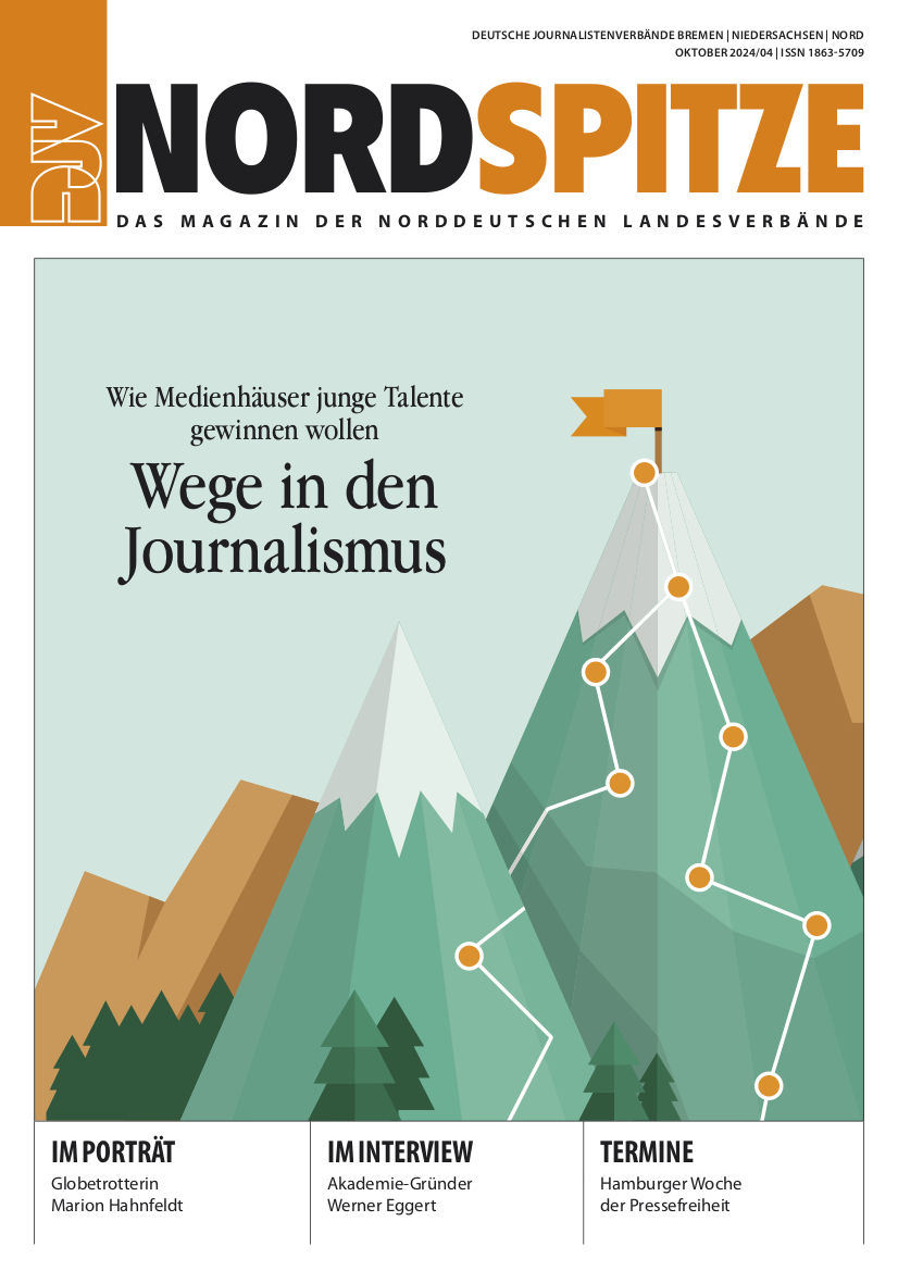 Die aktuelle NORDSPITZE ist online! Lesen Sie entweder das E-Paper auf Yumpu yumpu.com/s/4EM3p6HY0FjG… oder das pdf auf unserer Website djv-nord.de/fileadmin/user… (RG) #djv #djv_nord #medien #medienmagazin #journalismus #nordspitze