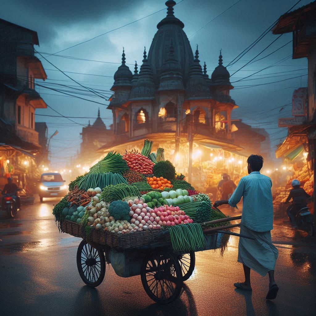 एक सब्जी वाला शाम को सब्जी बेच रहा है.....
facebook.com/permalink.php?…
#bestphotochallenge
#BestPhotographyChallengeio
#picturechallenge
#challenge
#photographychallenge
#picture
#picoftheday
#photographer
#photoshoot
#photochallenge
#PhotoEditingChallenge
#photooftheday
#photography