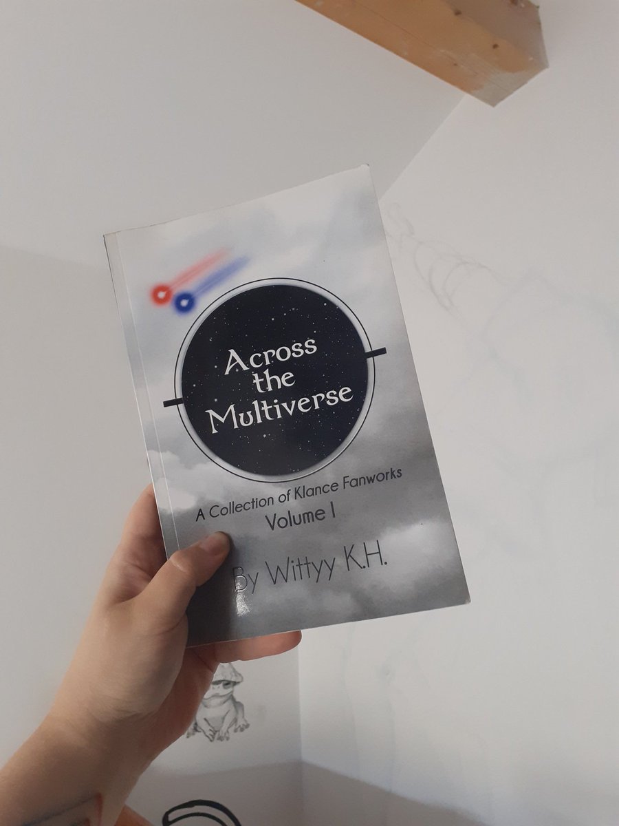 LilLuckyAngel's tweet photo. @WittyyName look what I found! I got into different fandoms since, but I'll always remember your work as something that motivated my own writing and my art career! Fanart I created because of you got me into an art academy back in 2019! I'll forever keep this on my shelf <3 https://t.co/UlioDIelYk