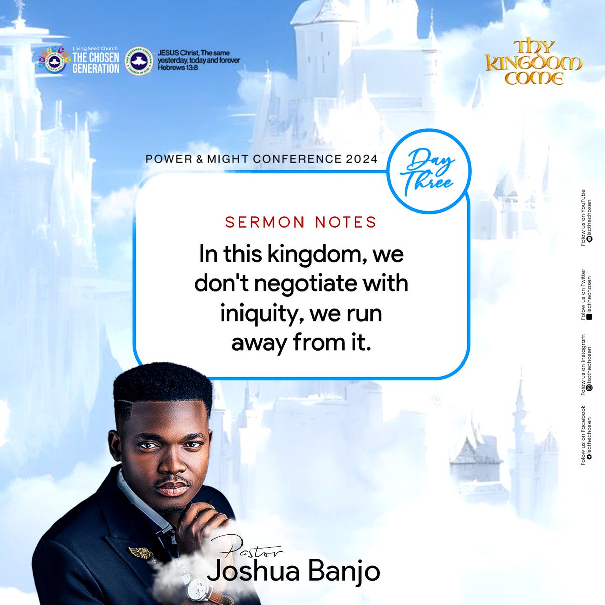 lscthechosen's tweet image. Steeze without holiness?
Not here please.✋😌

The real steeze is HOLINESS.🔥

Excerpts from Power and Might Conference, Day 3.

#PAMConference2024 #ThyKingdomCome #lscthechosen
#rccglscthechosengeneration #thechosengeneration #rccg #PAM2024 #PMC #PAM