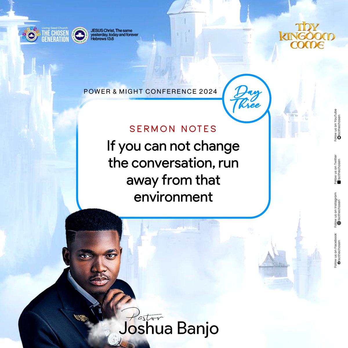 lscthechosen's tweet image. Steeze without holiness?
Not here please.✋😌

The real steeze is HOLINESS.🔥

Excerpts from Power and Might Conference, Day 3.

#PAMConference2024 #ThyKingdomCome #lscthechosen
#rccglscthechosengeneration #thechosengeneration #rccg #PAM2024 #PMC #PAM