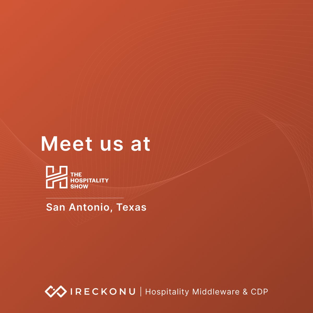 We're excited to have Dr. Rik van Leeuwen and Eva Deveer representing Ireckonu at The Hospitality Show in San Antonio from October 28th to 30th.

Will you be there too? We'd love to connect.

Schedule a meeting with us: zurl.co/dBCv