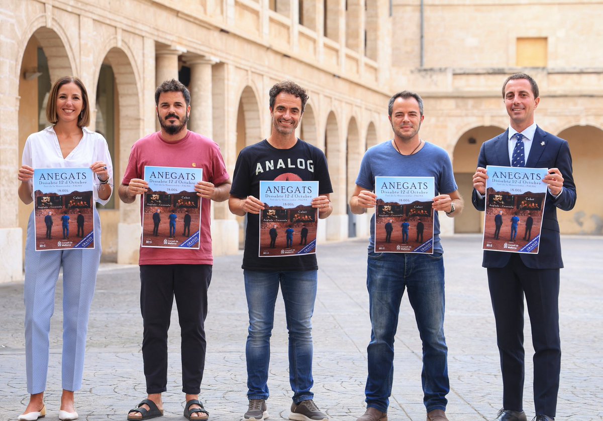 ⚠️‼️

El <a href="/ConselldeMca/">Consell de Mallorca</a> organitza un segon concert d’Anegats a La Misericòrdia per petició popular 🤩

Les 1.240 entrades del concert del 12 d’octubre es varen exhaurir en només 4️⃣ minuts 😱

Programam una nova data pel diumenge, 13 d’octubre 🙌🏼

ℹ️👉🏼 bit.ly/3Y7a4M8