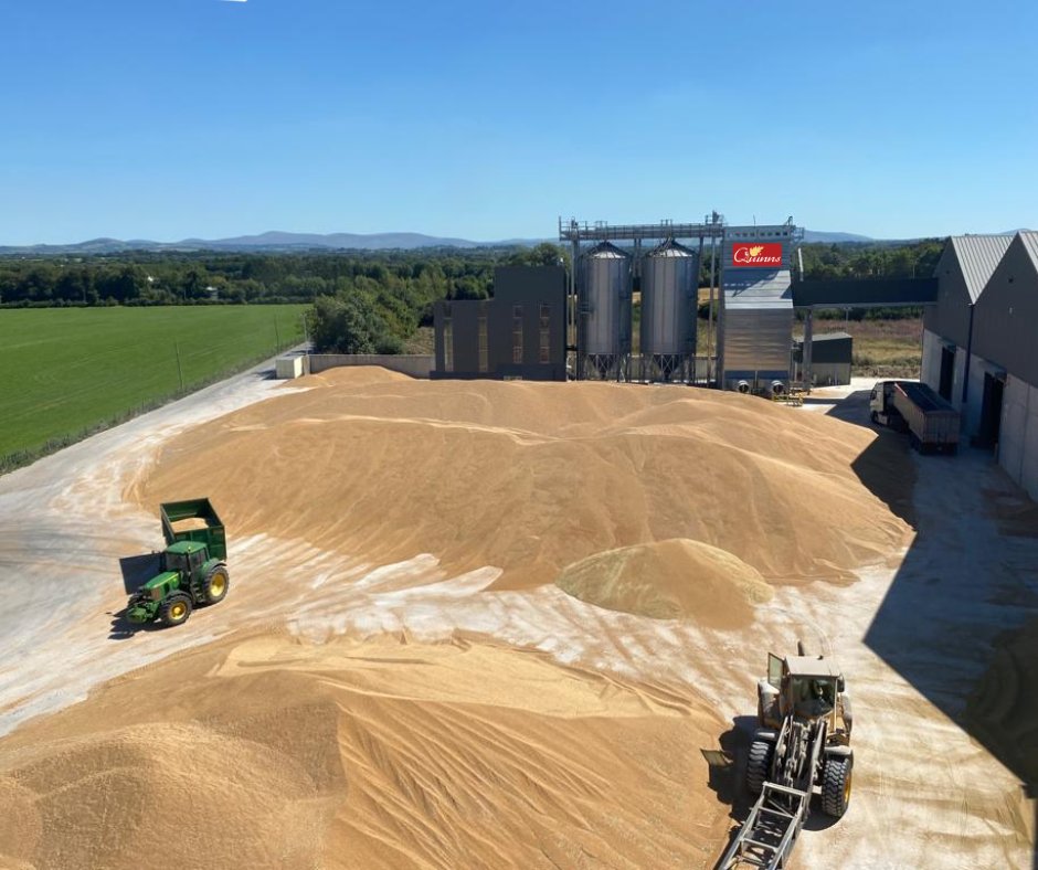 Quinns Harvest 2024 Cereal Prices: Barley €190(+€20 for Amity assembled),Wheat €200,Oats €195,OSR €442. All prices are per/t for uncontracted harvest grain sold to us. Quinns grain parameters apply. Quinns will provide grain supplier customers with regular forward pricing.