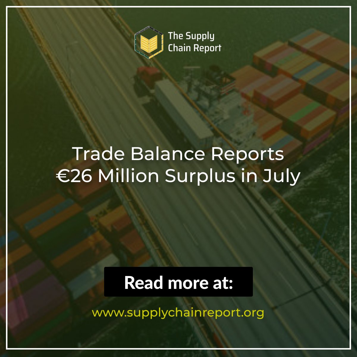 SupplyChainRep's tweet image. Trade Balance Reports €26 Million Surplus in July
Read more here: supplychainreport.org/trade-balance-…
#TradeBalance #ExportGrowth #ImportStatistics #FinnishCustoms #InternationalTrade