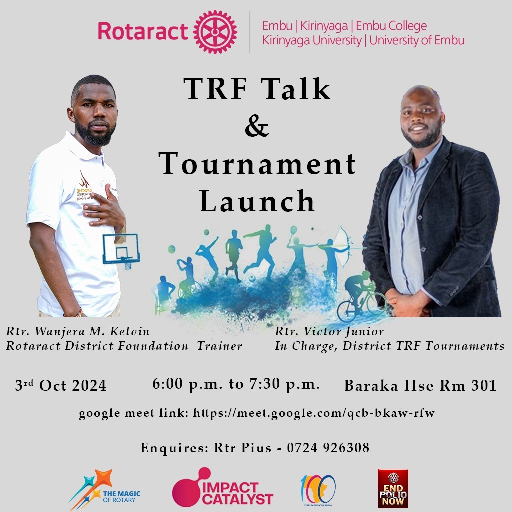Rotaract Club of Embu tweet media