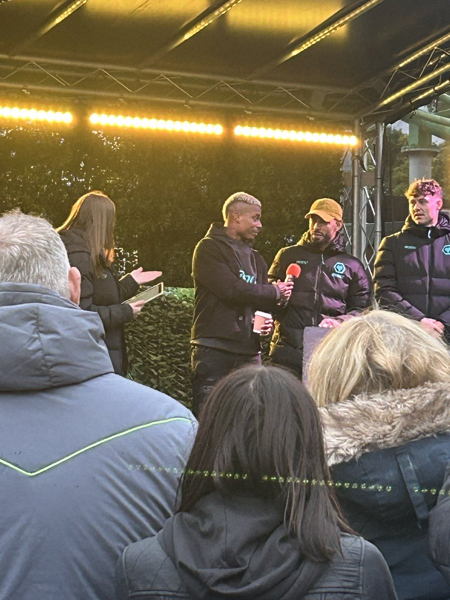Fantastic evening <a href="/DraytonManor/">Drayton Manor</a>  with <a href="/Young_Wolves/">Young Wolves</a> and great friends. My son and his friend had a fab time. Thank you for putting on this event, the rain didn’t even spoil it ☔️