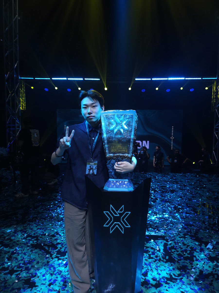 We’ve made it. VCT Pacific Ascension 2024 Champion! I'm so proud of our players, and also huge credit to head coach SilKanoN. I‘ll never forget this moment!