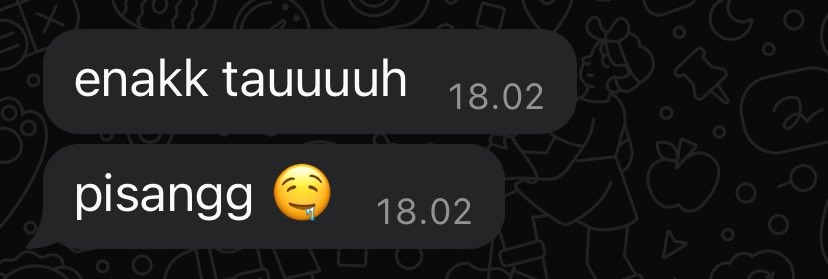 rizaldi dan obsesinya terhadap pisank