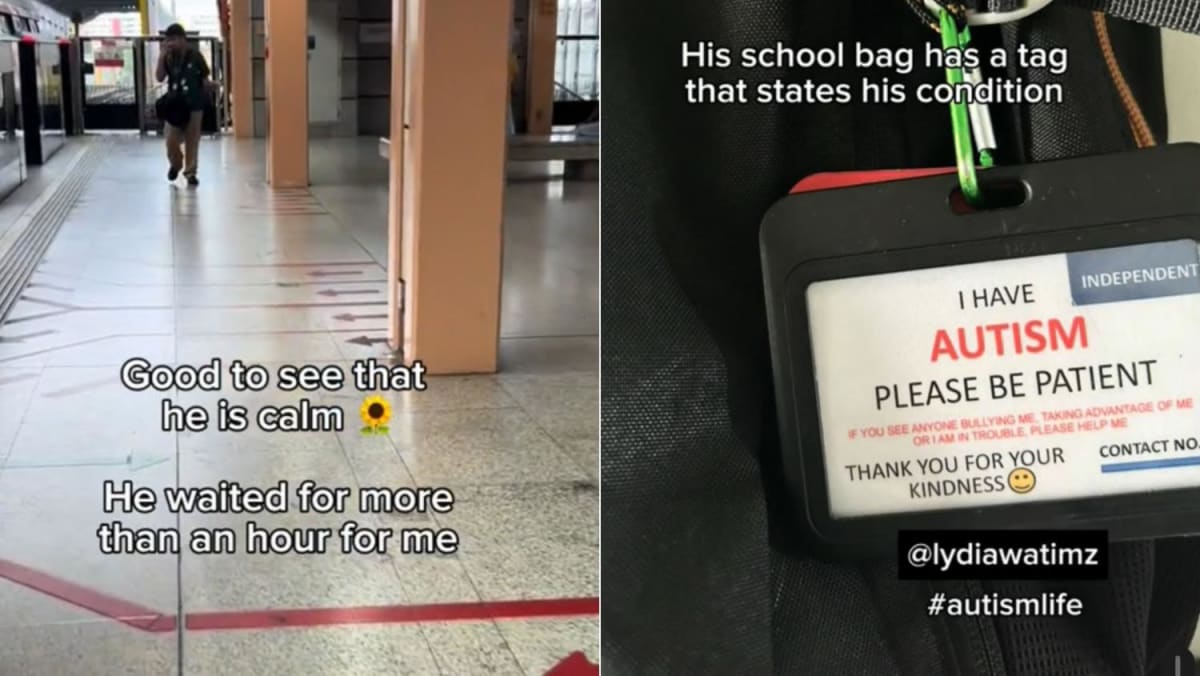 #trending: Teenager who has autism waits an hour at Jurong East MRT Station with no train service, mum goes to his aid todayonline.com/news/trending-…