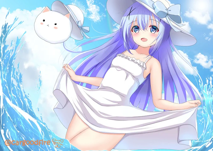 ワンピースなチノさん#gochiusa #ごちうさ 