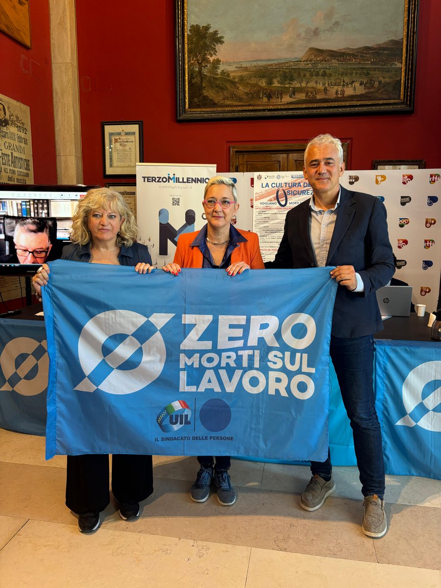 Uil Marche (@uilmarche) on Twitter photo La Segretaria nazionale ๐๐๐ฎ๐ป๐ฎ ๐ฉ๐๐ฅ๐ข๐ก๐๐ฆ๐ e la Segretaria generale Uil Marche ๐๐น๐ฎ๐๐ฑ๐ถ๐ฎ ๐ ๐๐ญ๐ญ๐จ๐๐๐๐๐๐๐ consegnano la bandiera #zeromortisullavoro all'assessore alla Salute ed alle Politiche Sociali del Comune di Pesaro ๐๐๐ฐ๐ฎ ๐ฃ๐๐ก๐๐ข๐๐๐. La Segretaria nazionale ๐๐๐ฎ๐ป๐ฎ ๐ฉ๐๐ฅ๐ข๐ก๐๐ฆ๐ e la Segretaria generale Uil Marche ๐๐น๐ฎ๐๐ฑ๐ถ๐ฎ ๐ ๐๐ญ๐ญ๐จ๐๐๐๐๐๐๐ consegnano la bandiera #zeromortisullavoro all'assessore alla Salute ed alle Politiche Sociali del Comune di Pesaro ๐๐๐ฐ๐ฎ ๐ฃ๐๐ก๐๐ข๐๐๐.