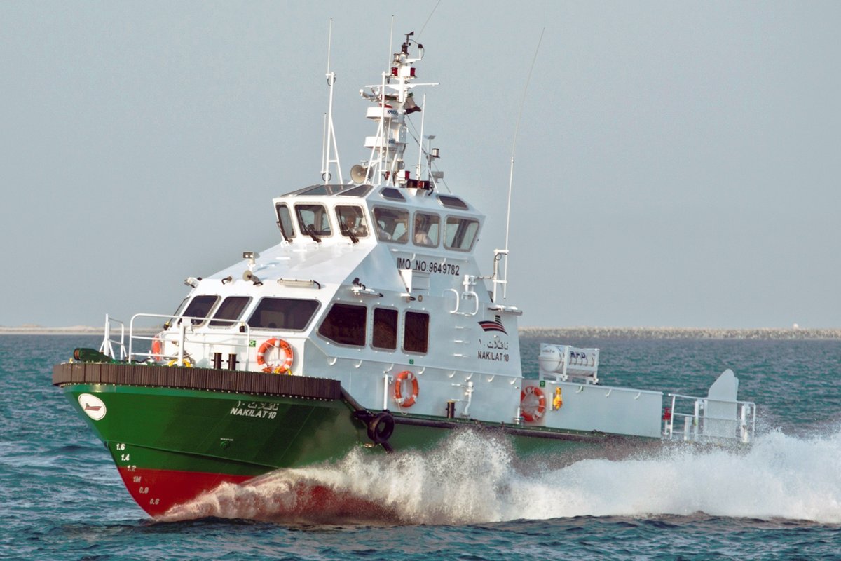 Grandweld Shipyard of the UAE have completed a further series of Camarc 21m aluminium waterjet Crewboats for operations in the Middle East. These vessels feature cargo deck and crew transfer capabilities, with transit speeds up to 28 Knots.
