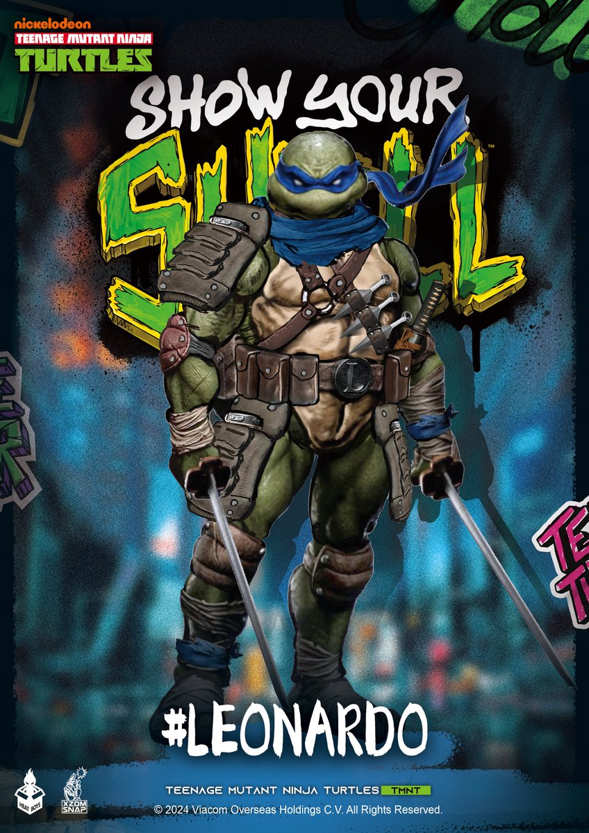 HEATBOYSGlobal's tweet photo. WONDER FESTIVAL 2024 SHANGHAI New Release: 
Cowabunga! Officially licensed by Nickelodeon, inspired by the design of the classic animated characters in 1987 and skillfully integrating the individuality of the Mecha Turtle concept, we are proud to present the “HEATFIG8” series! https://t.co/Cd0YjdTy1V