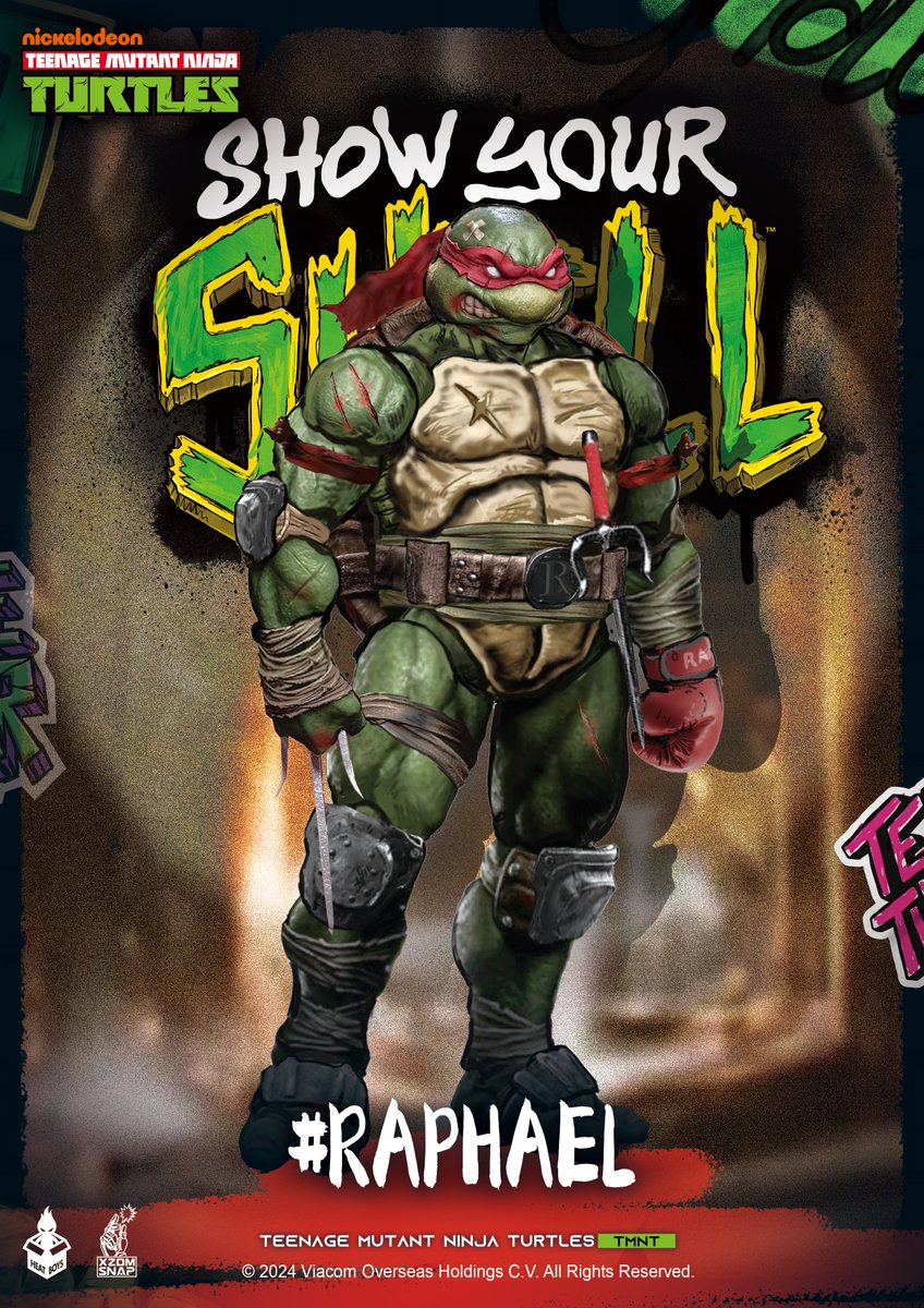 HEATBOYSGlobal's tweet photo. WONDER FESTIVAL 2024 SHANGHAI New Release: 
Cowabunga! Officially licensed by Nickelodeon, inspired by the design of the classic animated characters in 1987 and skillfully integrating the individuality of the Mecha Turtle concept, we are proud to present the “HEATFIG8” series! https://t.co/Cd0YjdTy1V