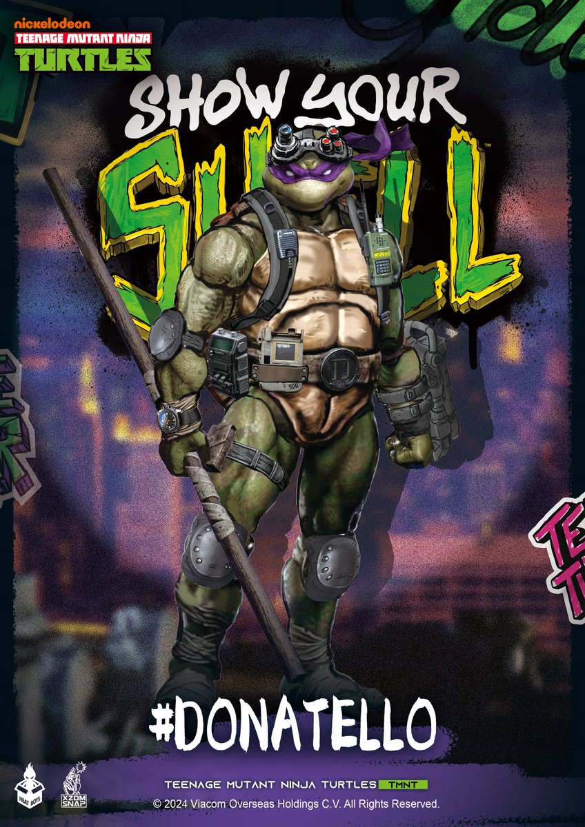 HEATBOYSGlobal's tweet photo. WONDER FESTIVAL 2024 SHANGHAI New Release: 
Cowabunga! Officially licensed by Nickelodeon, inspired by the design of the classic animated characters in 1987 and skillfully integrating the individuality of the Mecha Turtle concept, we are proud to present the “HEATFIG8” series! https://t.co/Cd0YjdTy1V