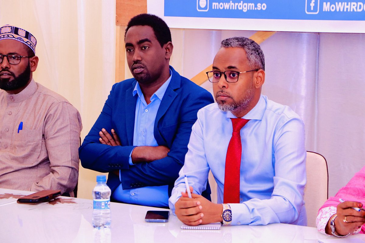 Thursday  26/09/2024

The Ministry of Women and Human Right Development (MoWHRD), through the Women to Women project and our partner Albany-Associates, hosted an Inter-Ministerial Coordination meeting on Women-Sensitive Stabilization in Dusamreb, Galmudug State.