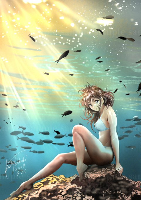 #今月描いた絵を晒そう 