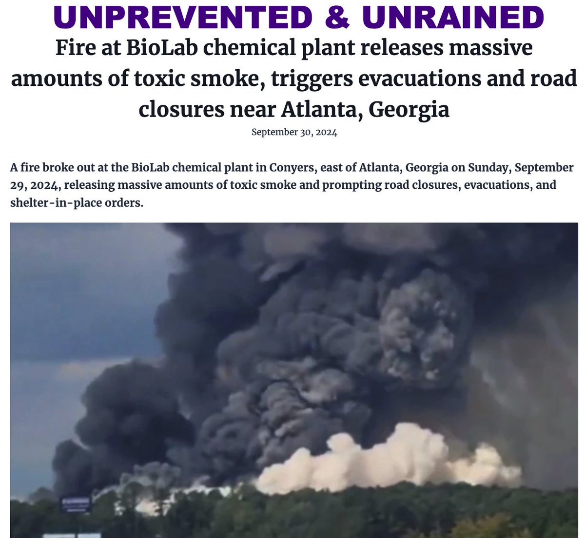 noworldblackout's tweet image. Rainmaking lasers (Geneva univ.) youtube.com/watch?v=8l69yC… GlobalBlackoutPrevention.wordpress.com  #biolabfire #Atlanta