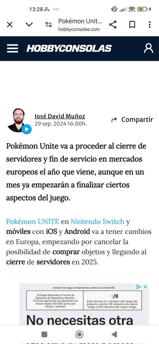 Por fin llega el cierre de este Juego ya era hora😌 <a href="/PokemonUnite/">Pokémon UNITE</a>