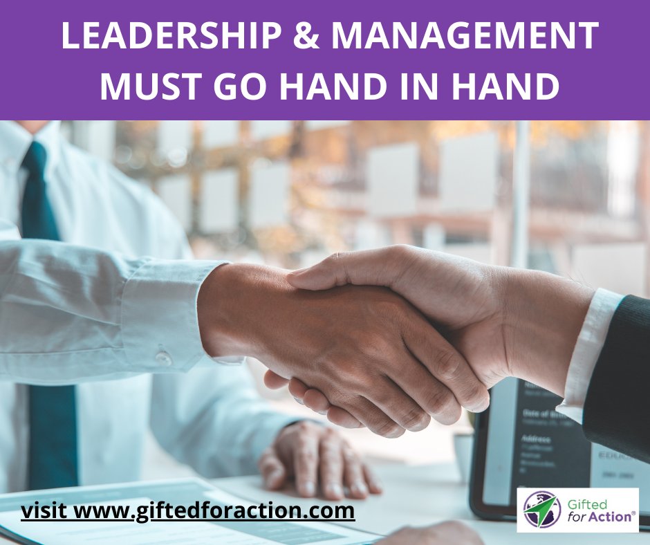 Did you know that leadership and management do work well together?  Want to find out more?  Register your interest for the FREE Ethical Leadership Development Webinar: elmlink.co/PMLWebinar #ChristianLeadershipDevelopment #PurposefulLeadership