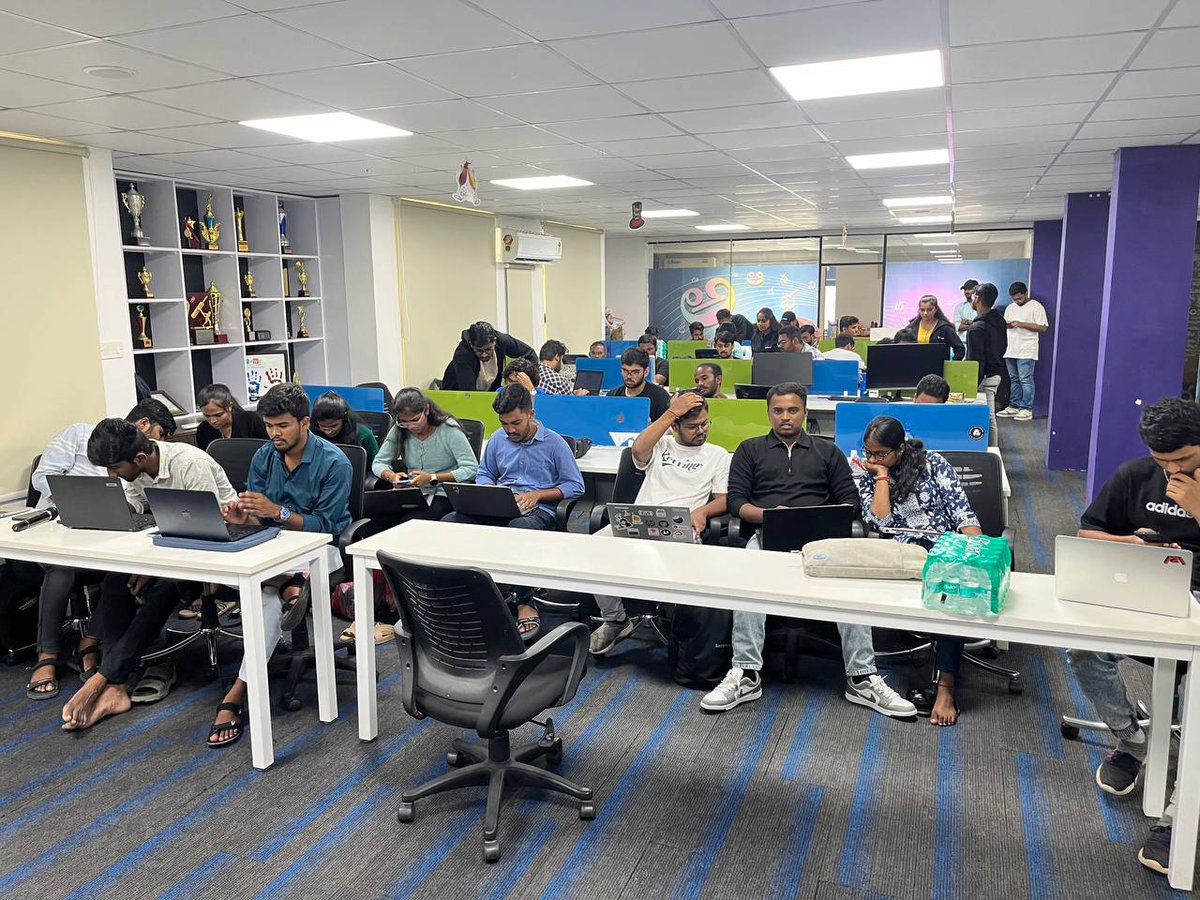 m_farhan_kt's tweet photo. The whole @vitwit_ team was super helpful in getting us all started with the @cosmos #SDK
Special shout-out to @svabhishek and @harish_marri from @OmniFlixNetwork for their guidance and support.
A big thank you to Team #Vitwit for providing the workspace and making this possible. https://t.co/zGBKdhQzlD