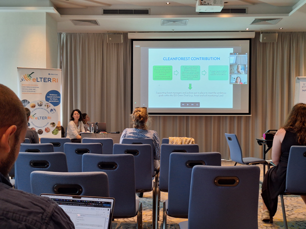 CA_Cleanforest's tweet photo. #CLEANFOREST was at the #eLTER Consortia meeting in Sofia! Chair Rossella Guerrieri presented the Action during the plenary session, and along with Klaudia Ziemblińska, shared insights on empowering young researchers at the Early Career session. 
@COSTprogramme https://t.co/saT1v4RkXP