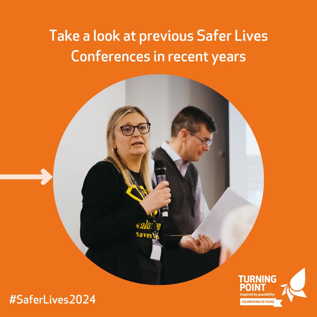 📢Turning Point will be hosting the annual FREE Safer Lives Conference, on November 26th 2024 from 10:00am - 16:30pm.

➡️To secure your free spot, visit here: eventbrite.co.uk/e/safer-lives-…

➡️To read our introduction blog, visit the 'News &amp; Insights' section on Turning Point's site.