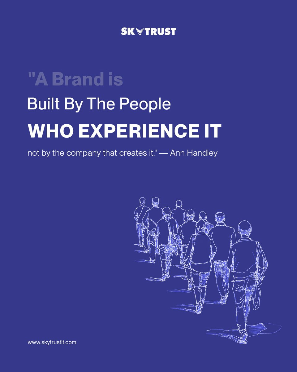 Skytrust_'s tweet photo. Your brand's true power lies not in what you say but in how your audience feels about it.
It's about the trust you earn, the loyalty you inspire, and the value you deliver that builds lasting #brandauthority. 🙌🏻✨

#skytrust #digitaltransformations #aisoftware #emotionalbranding https://t.co/UriVpEyAZw