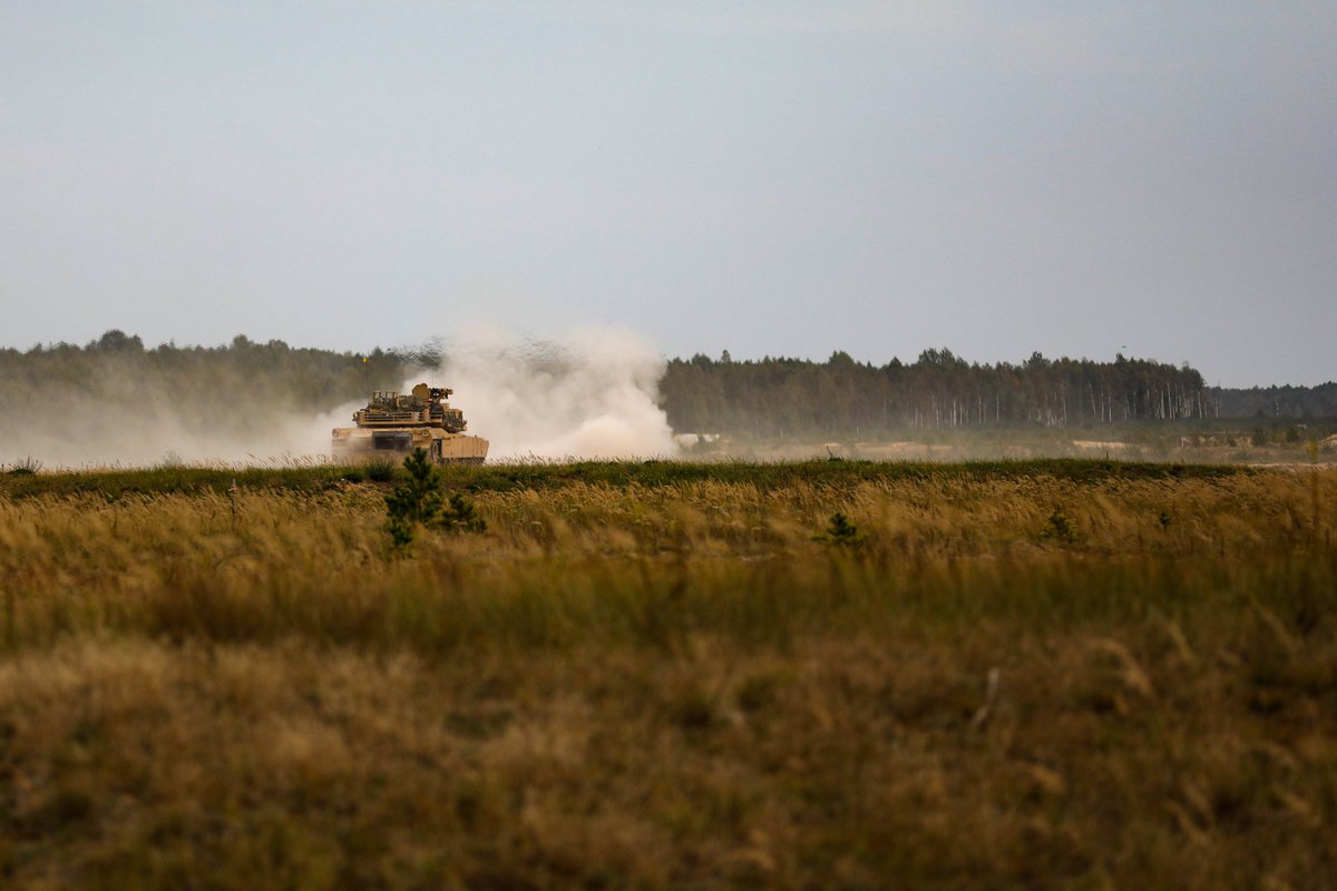 US_EUCOM's tweet image. U.S. Army soldiers from Bravo Co., 1st Cav Div, joined forces with NATO allies for Exercise Paladin Shield at Camp Adazi, Latvia. Focused on multi-domain operations, strengthens interoperability and readiness across Europe. #NATOStrong #readyandpostured #StrongerTogether
