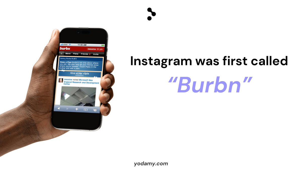 heyalper's tweet image. Do you remember Instagram's launch?

I don't think you do.

Instagram launched as Burbn, a location-sharing app (think Foursquare)

They pivoted the whole app solely to pictures after Burbn struggled to gain traction.

They removed extras and centred on visual storytelling…