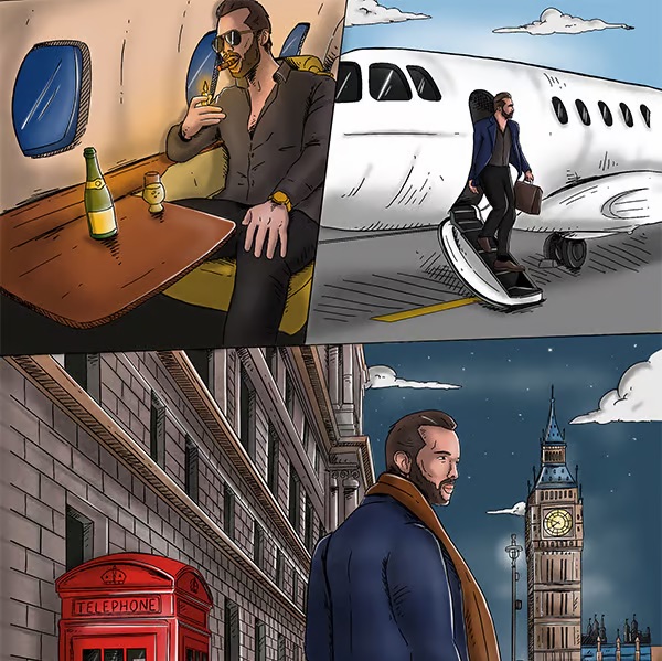 TALISMAN #1 is the first ever Tristan Tate collectable in the world.

The Limited First Edition will be the first and ONLY print run of this comic.

Once sold out, there will NOT be any more reprints.

Be quick, copies are extremely limited and are likely to sell out anytime now.