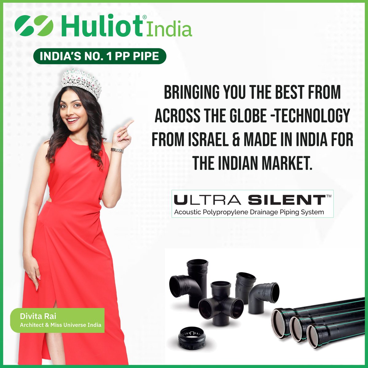 huliot_india's tweet image. Throughout our day Noise Pollution effects our brains. At least at Home have peaceful sleep and not get disturbed with noise of water passing through pipes. Invest in Sound Sleep with Ultra Silent Pipes.

#huliotpipes #greenpipe #quality #greentechnology #highstandards